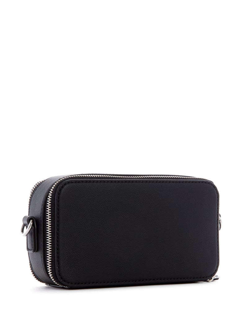 Lewistown Double Zip Crossbody BLACK