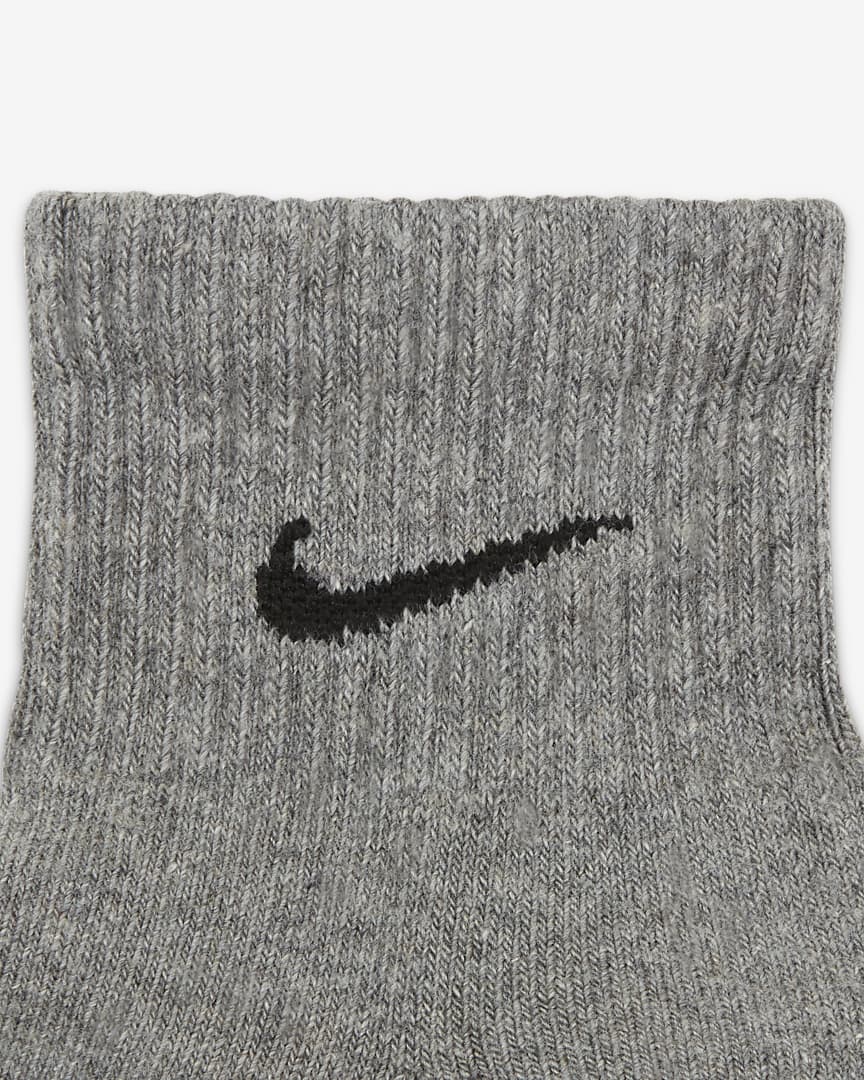 Nike Everyday - Medias (pack de 6) Gris - al tobillo