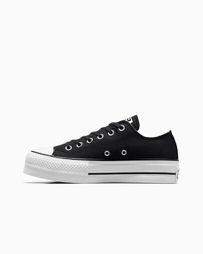 Chuck Taylor All Star Platform Canvas Black Low