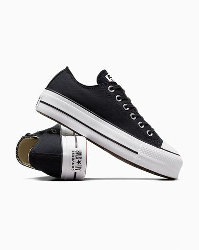 Chuck Taylor All Star Platform Canvas Black Low