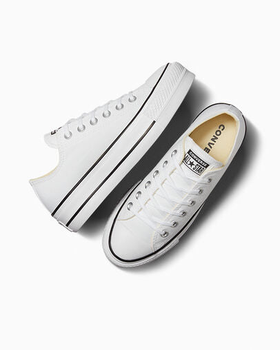 Chuck Taylor All Star Platform Canvas White Low