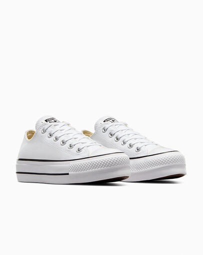 Chuck Taylor All Star Platform Canvas White Low