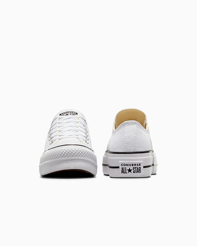 Chuck Taylor All Star Platform Canvas White Low