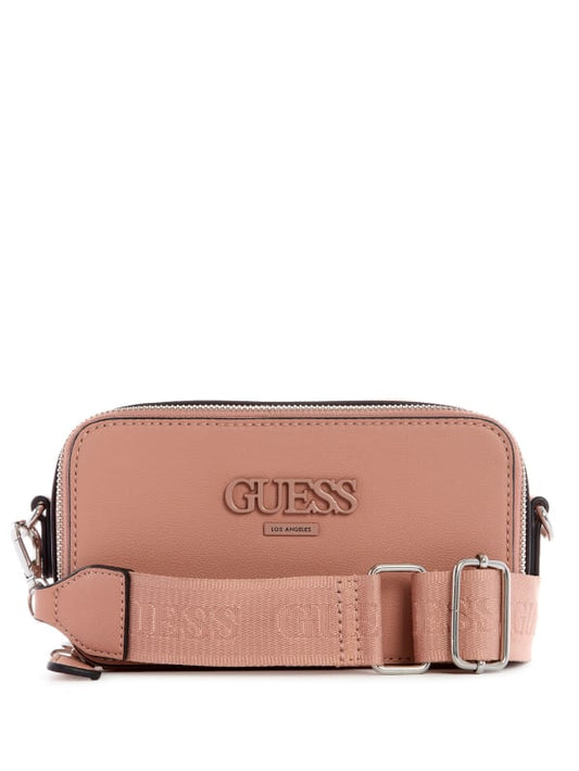 Lewistown Double Zip Crossbody NUDE