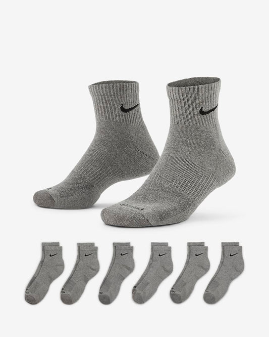 Nike Everyday - Medias (pack de 6) Gris - al tobillo