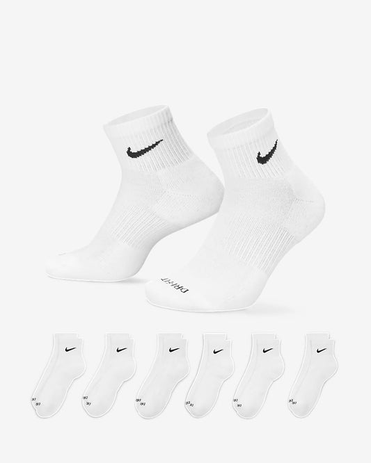 Nike Medias (pack de 6) Blanco