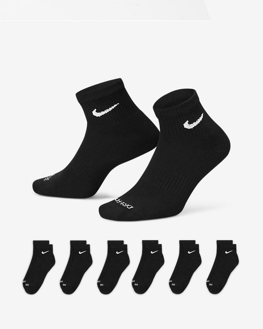 Nike Everyday - Medias (pack de 6) Negro - al tobillo