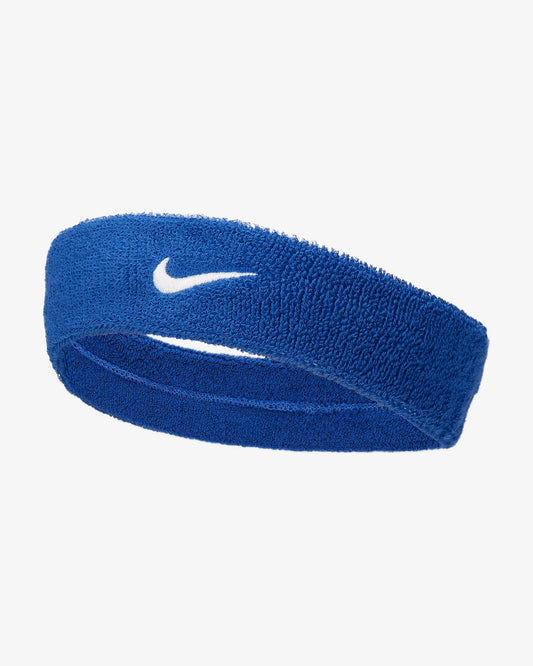 Nike Swoosh Banda para el cabello azul