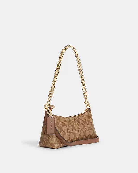 Coach -Charlotte Shoulder Bag in Signature Canvas